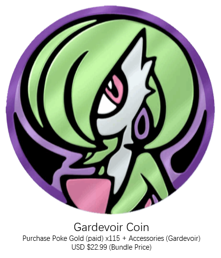 Pokemon TCG Pocket Gardevoir Coin