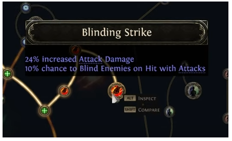 PoE 2 Blinding Strike