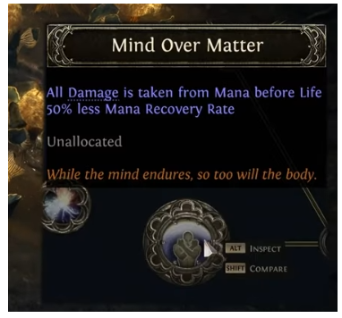 PoE 2 Mind Over Matter