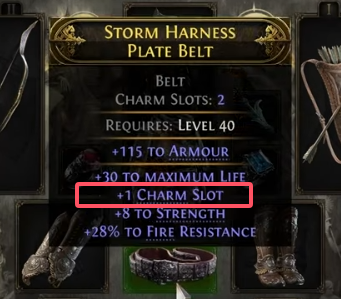 PoE get more charm slot