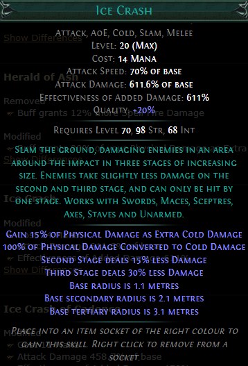 PoE Ice Crash Build 3.25