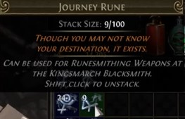 PoE Journey Rune