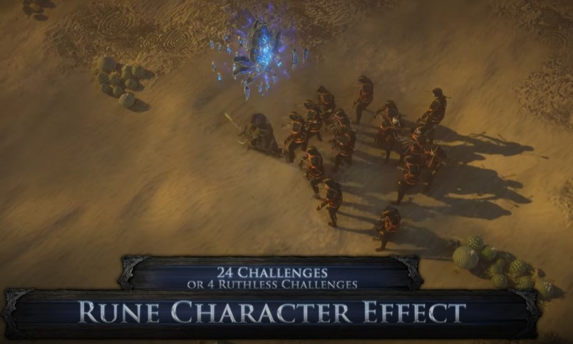 PoE Rune Character Effect